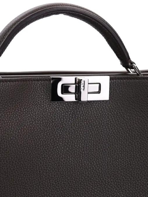 Портфель кожаный FENDI