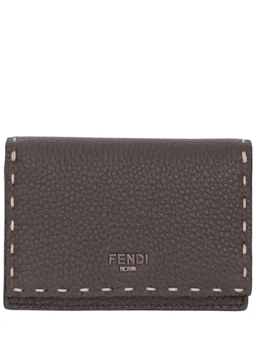 Картхолдер кожаный FENDI