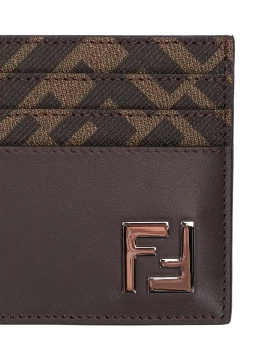 Картхолдер кожаный FENDI