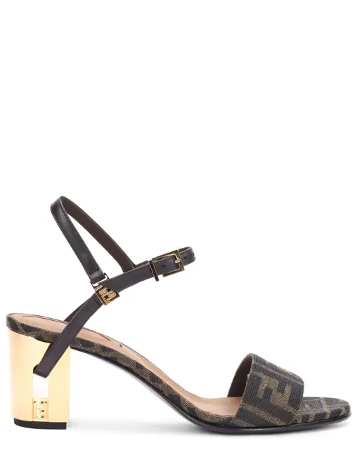 Босоножки комбинированные FENDI