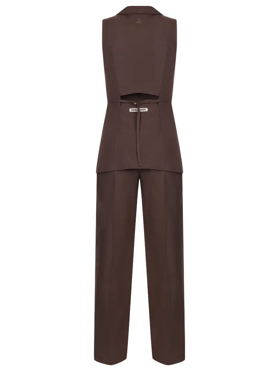 Костюм из вискозы и льна