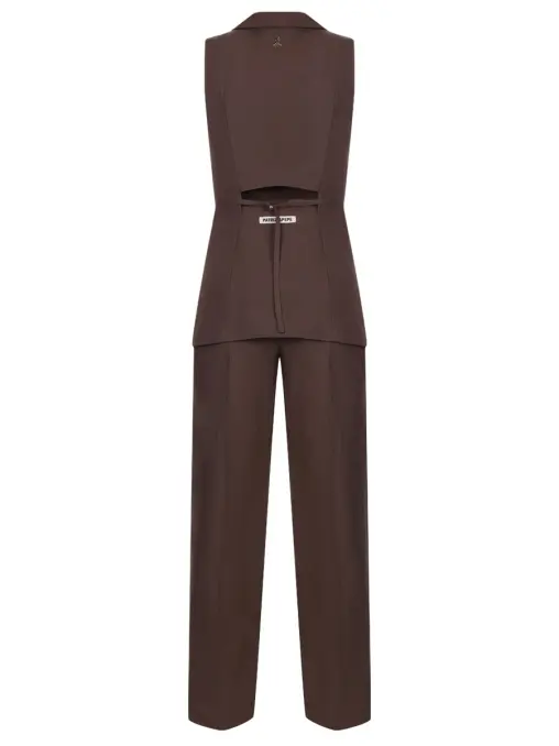 Костюм из вискозы и льна PATRIZIA PEPE