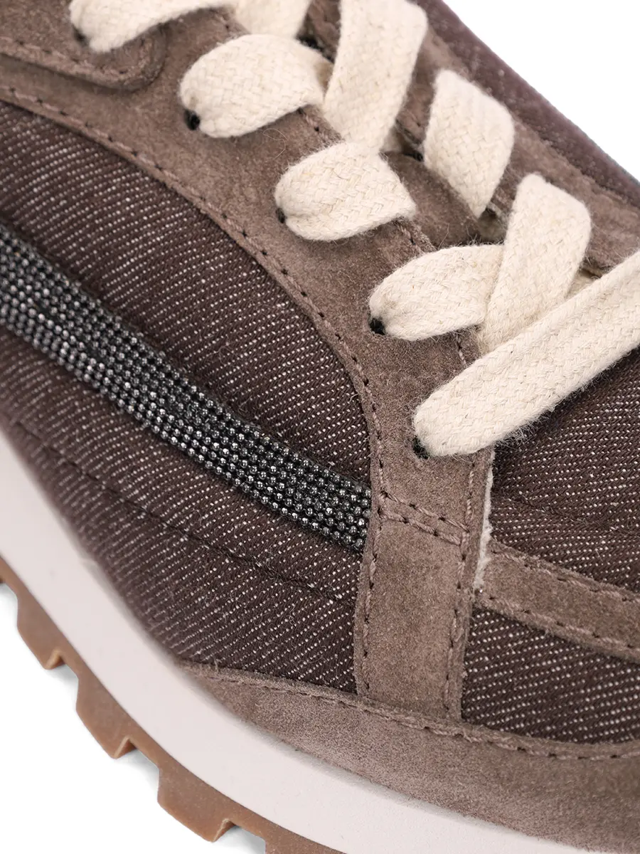 Кроссовки комбинированные