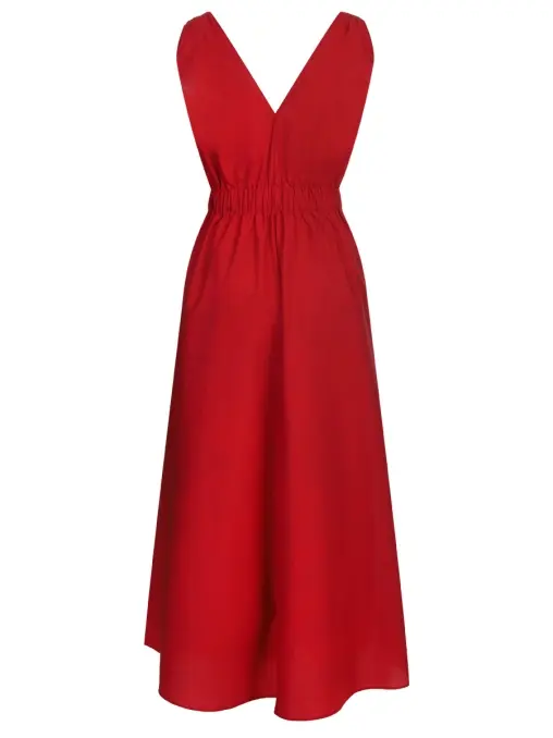 Платье из поплина BRUNELLO CUCINELLI