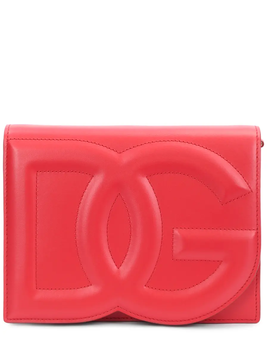 Сумка кожаная DG Logo