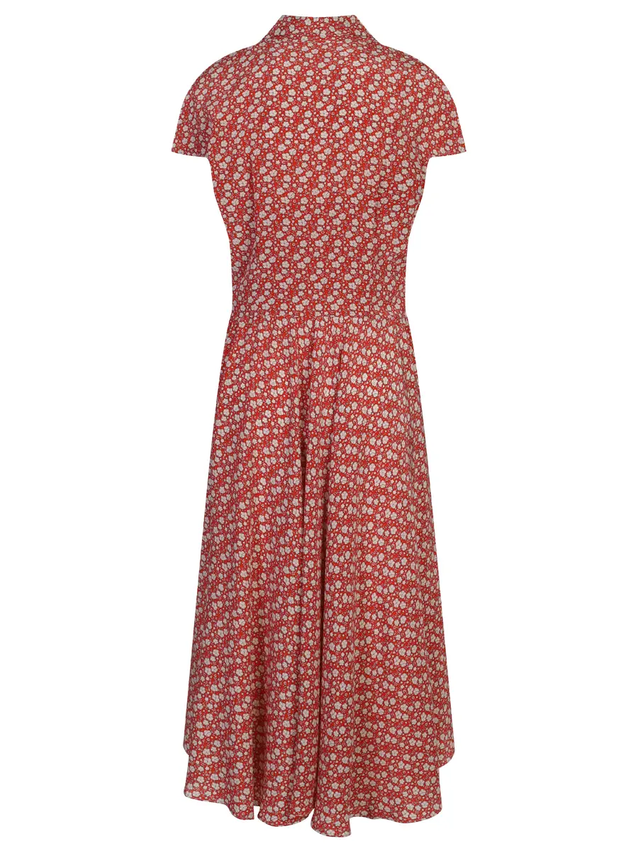 Платье шелковое