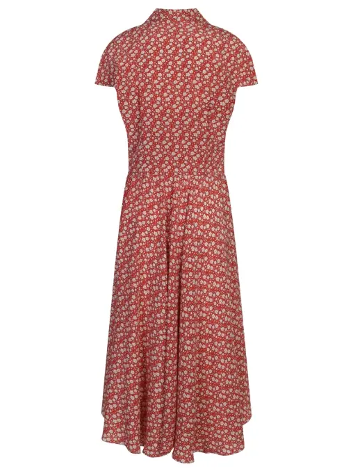 Платье шелковое ERMANNO SCERVINO