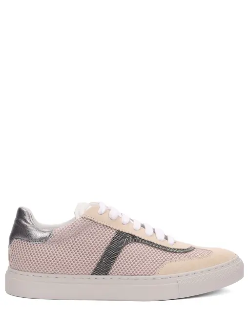 Кеды комбинированные BRUNELLO CUCINELLI