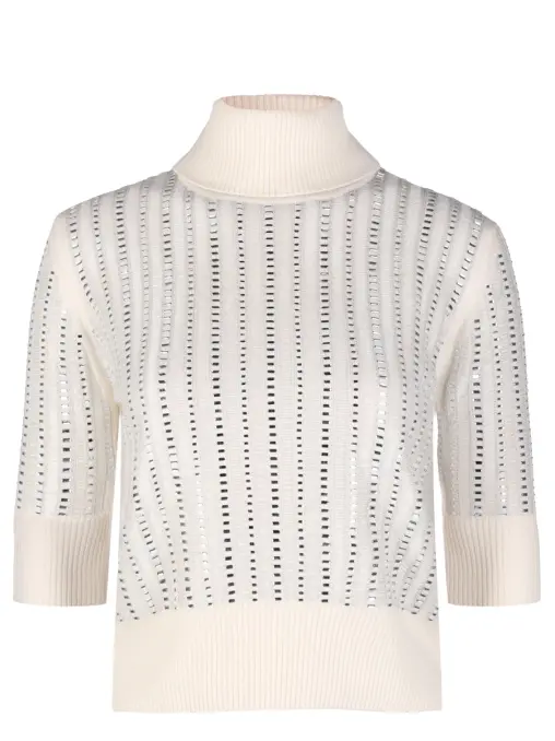 Джемпер с кристаллами ERMANNO SCERVINO