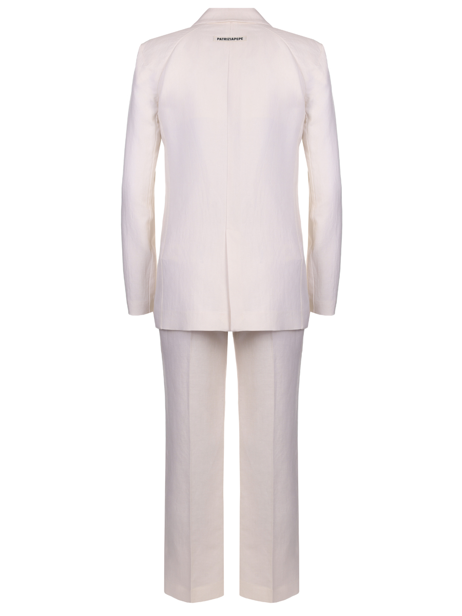 Костюм из вискозы и льна