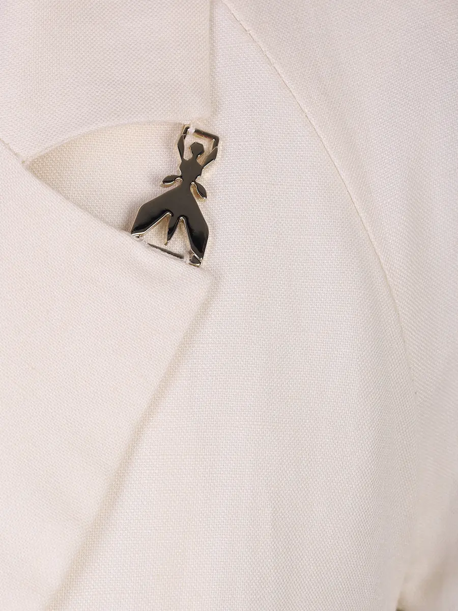 Костюм из вискозы и льна