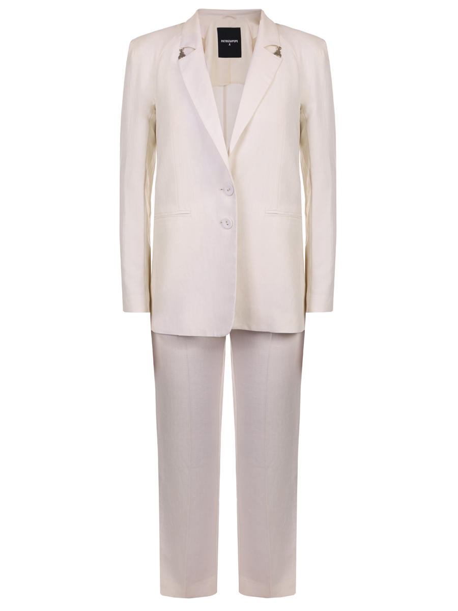 Костюм из вискозы и льна