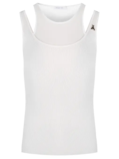 Топ хлопковый PATRIZIA PEPE