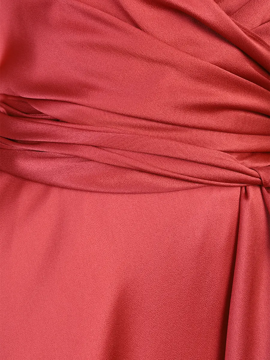 Платье шелковое