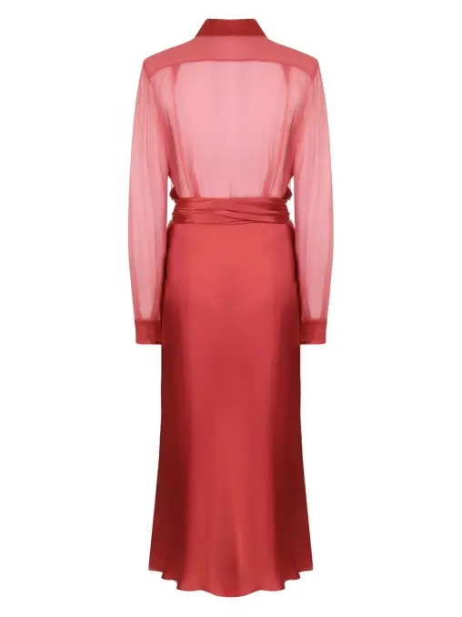 Платье шелковое ALBERTA FERRETTI