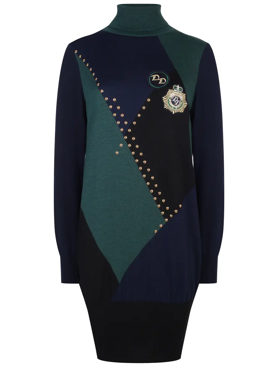 Платье шерстяное