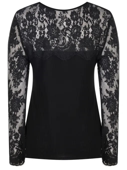 Джемпер с кружевом LIL POUR L'AUTRE