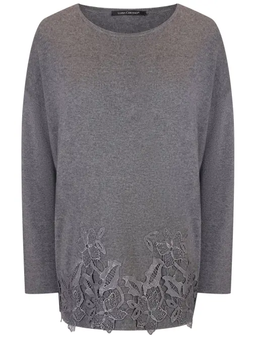 Джемпер шерстяной LUISA CERANO