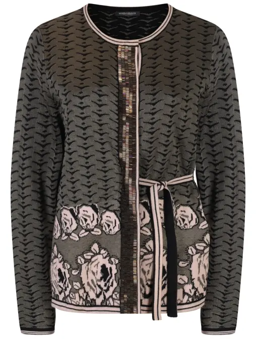 Кардиган с принтом MARINA RINALDI