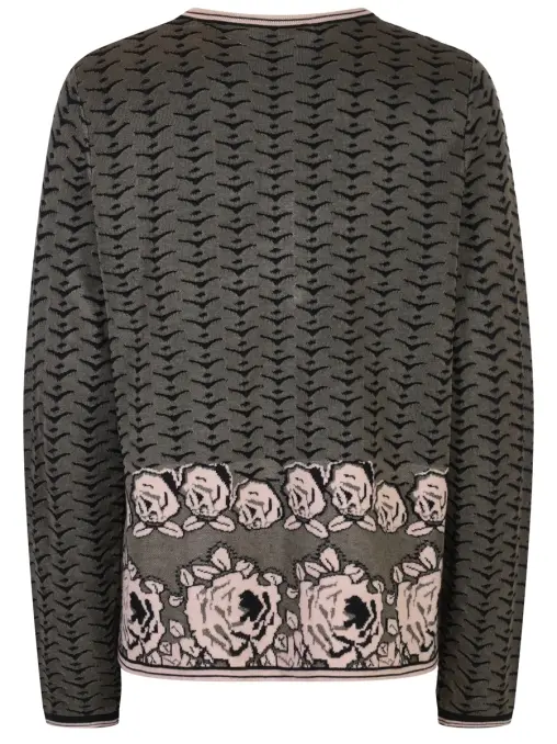 Кардиган с принтом MARINA RINALDI