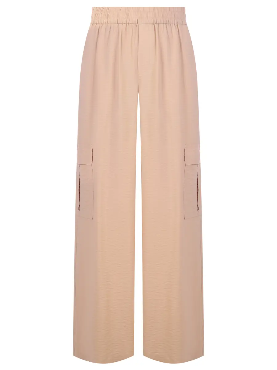 Брюки-карго из вискозы