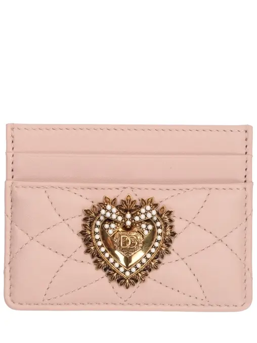Картхолдер кожаный DOLCE & GABBANA