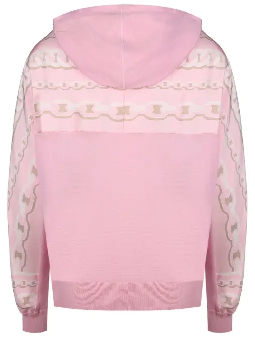 Худи из шерсти и шелка VERSACE