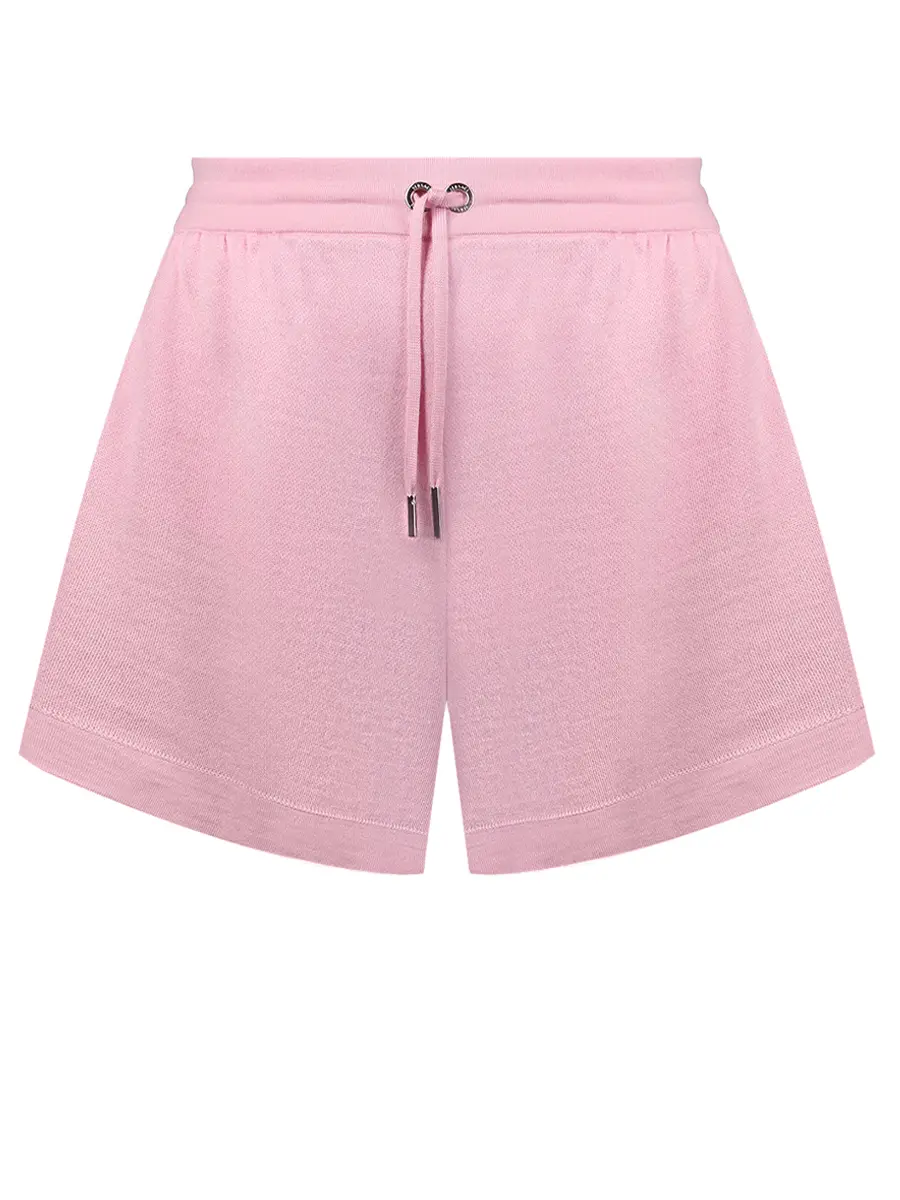 Шорты из шерсти и шелка