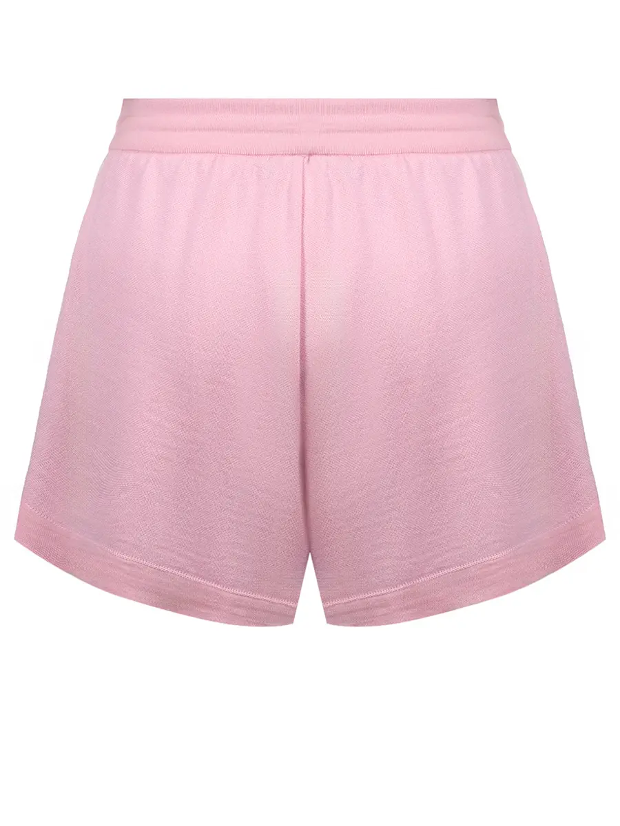 Шорты из шерсти и шелка