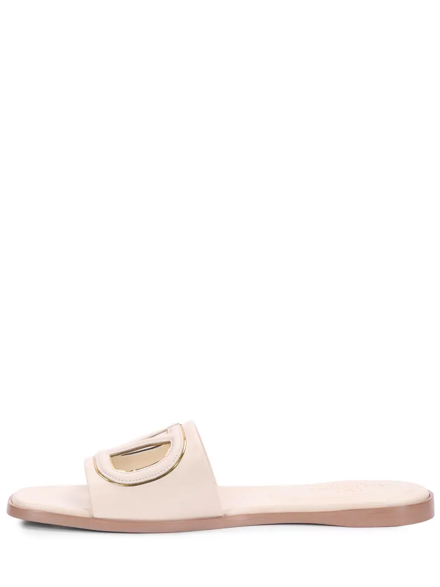 Шлепанцы кожаные