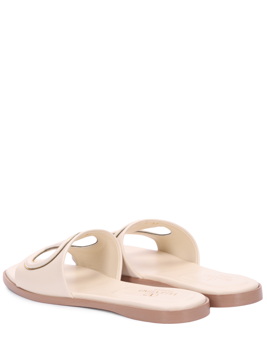 Шлепанцы кожаные