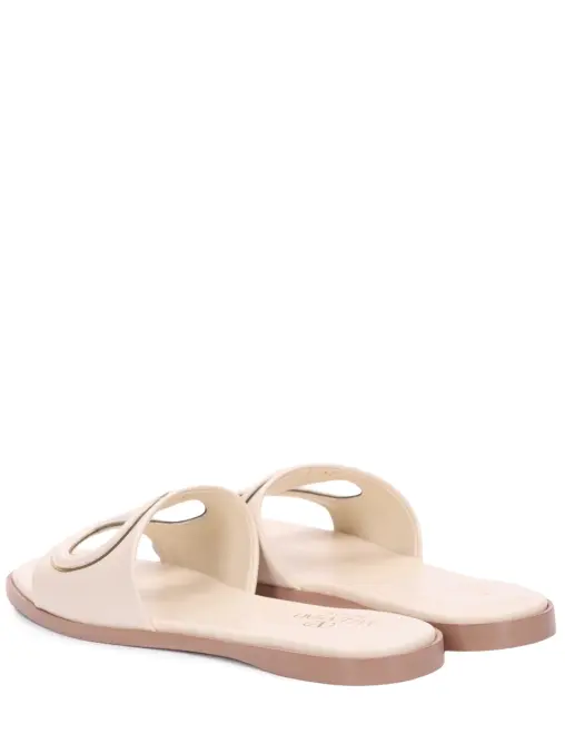 Шлепанцы кожаные VALENTINO