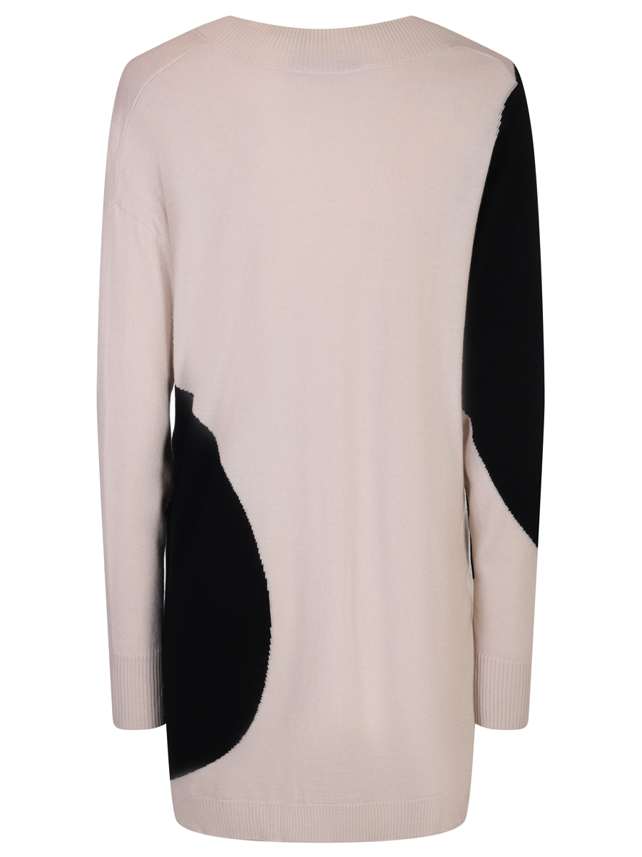 Пуловер удлиненный