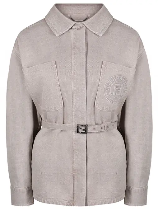 Рубашка джинсовая FENDI