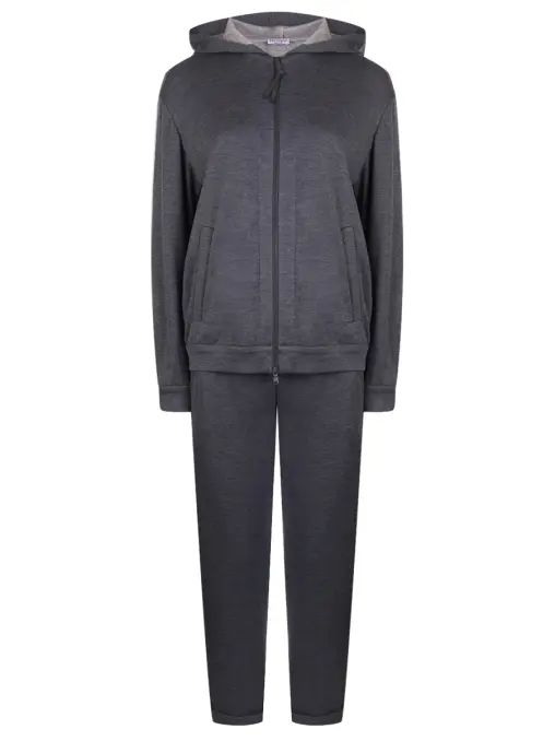 Костюм из хлопка и шелка BRUNELLO CUCINELLI