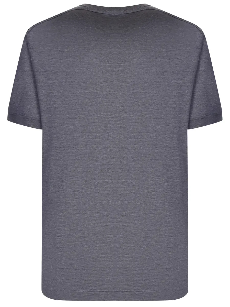 Футболка из шелка и хлопка