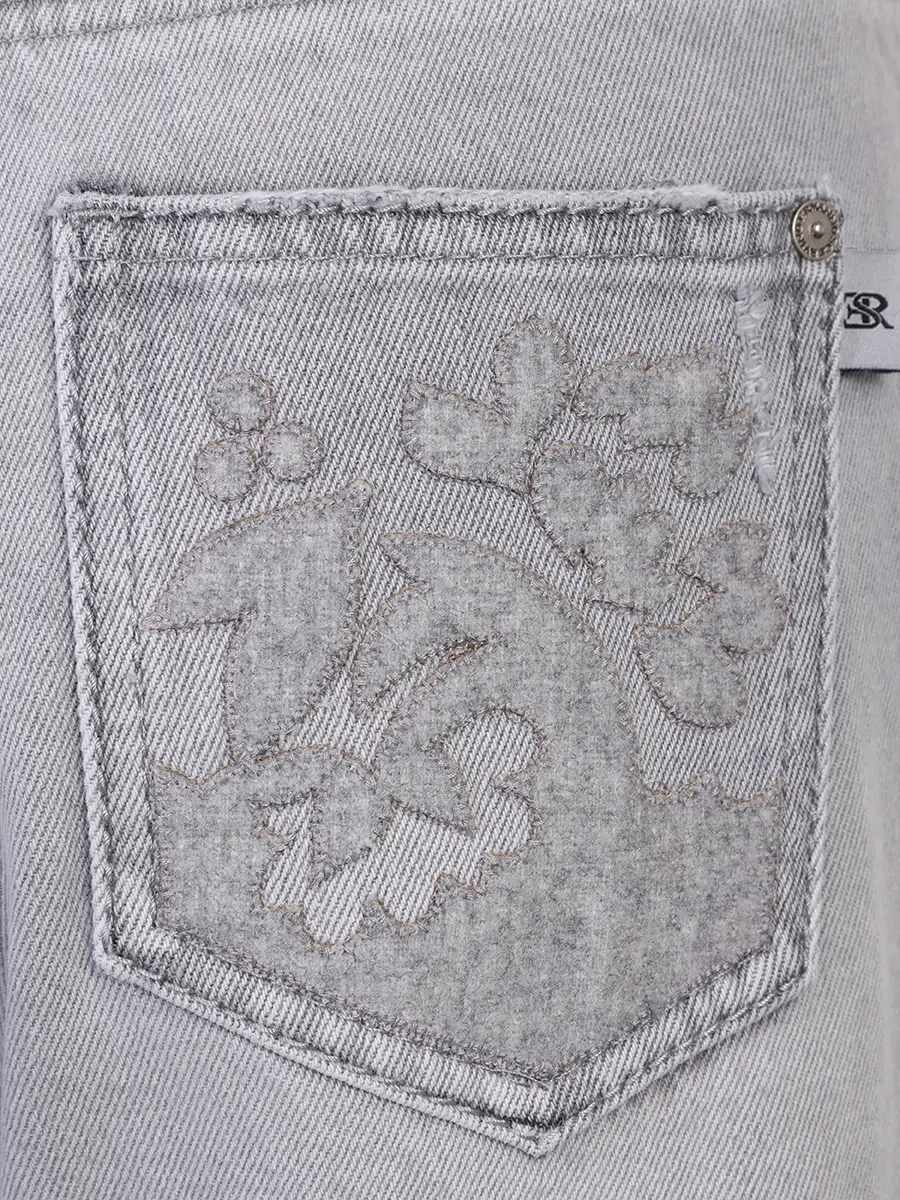 Джинсы хлопковые