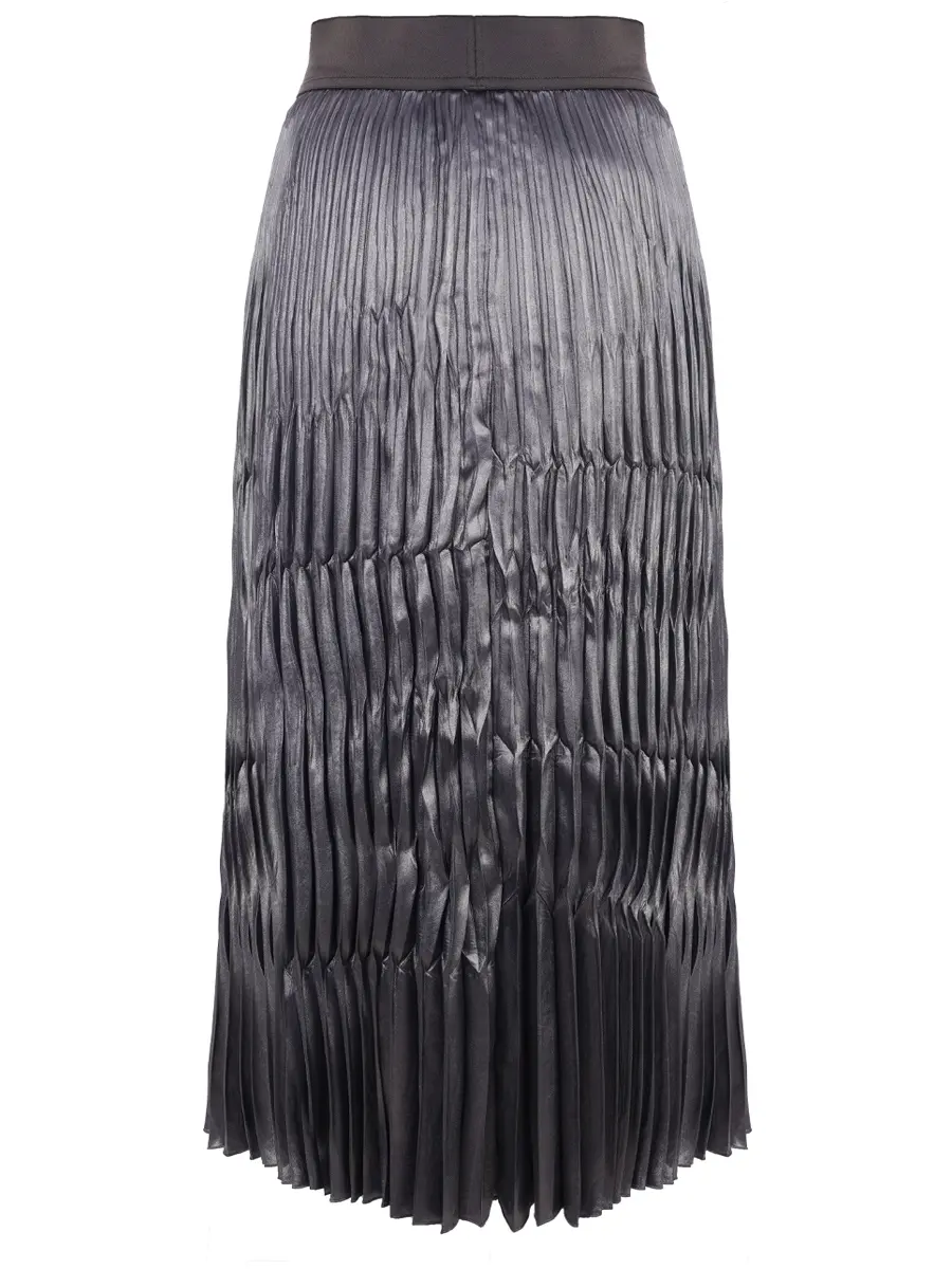 Юбка однотонная