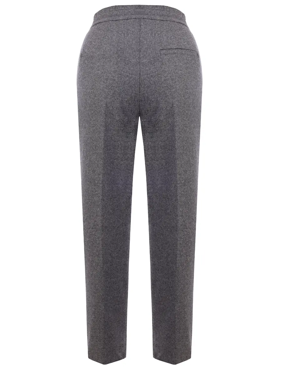 Брюки однотонные