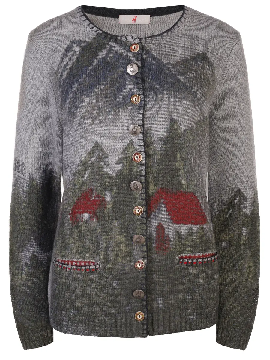 Кардиган из шерсти и кашемира