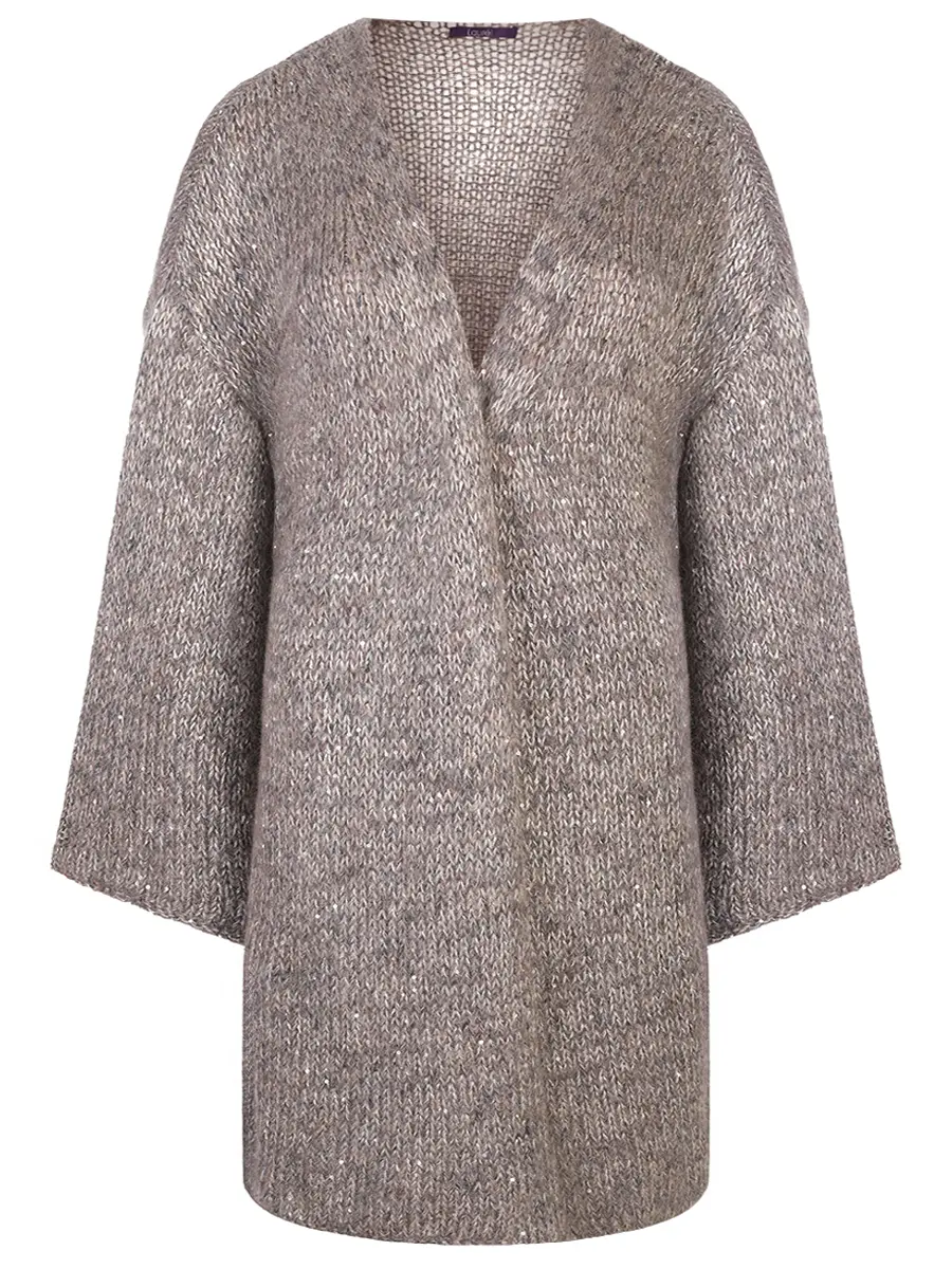 Кардиган однотонный