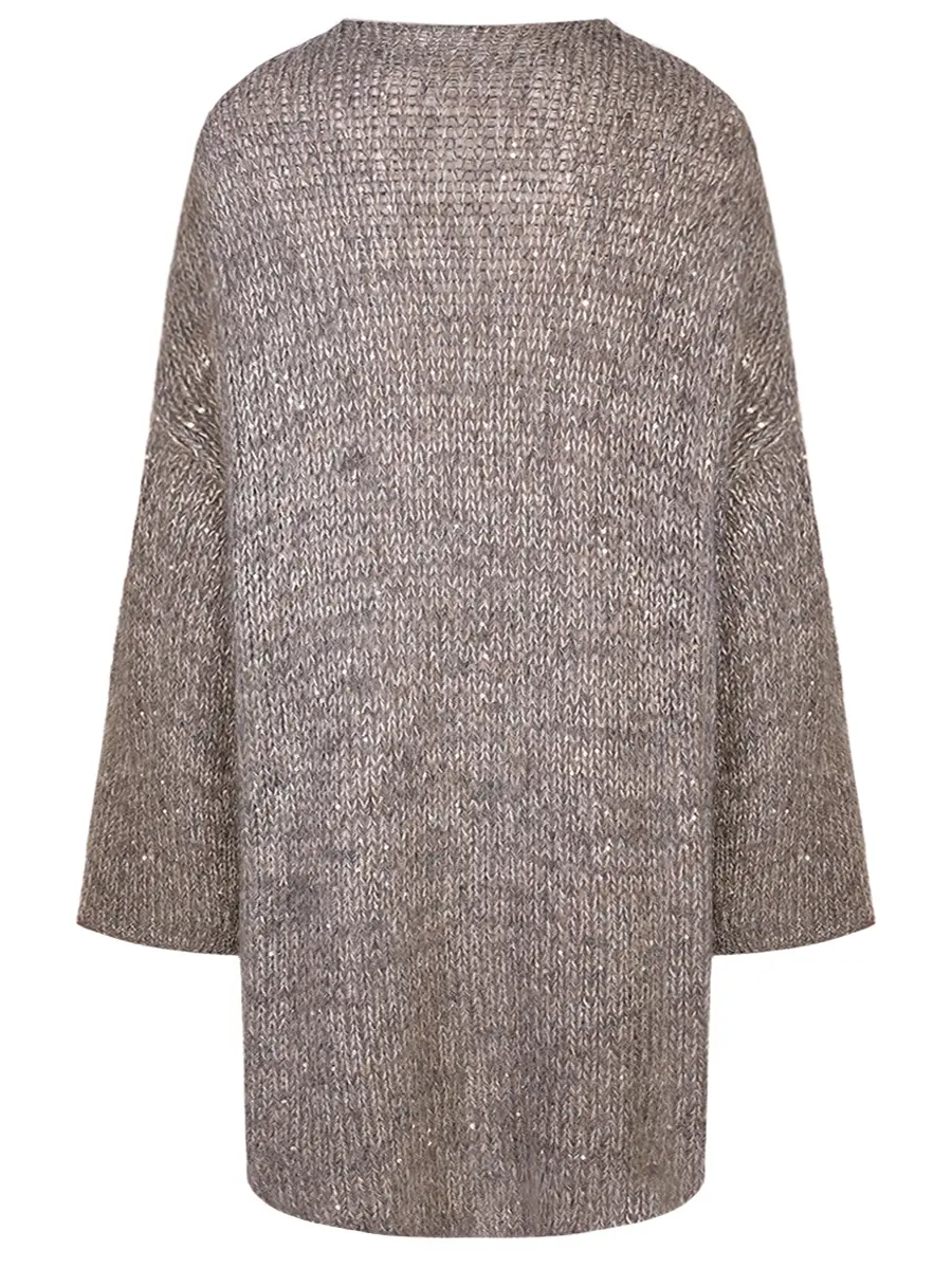 Кардиган однотонный