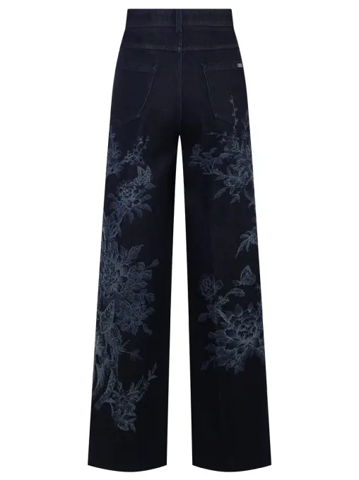 Джинсы хлопковые ALBERTA FERRETTI