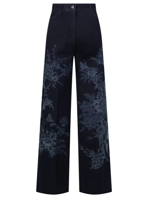 Джинсы хлопковые ALBERTA FERRETTI