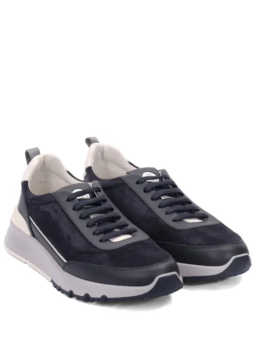 Кроссовки замшевые BRUNELLO CUCINELLI