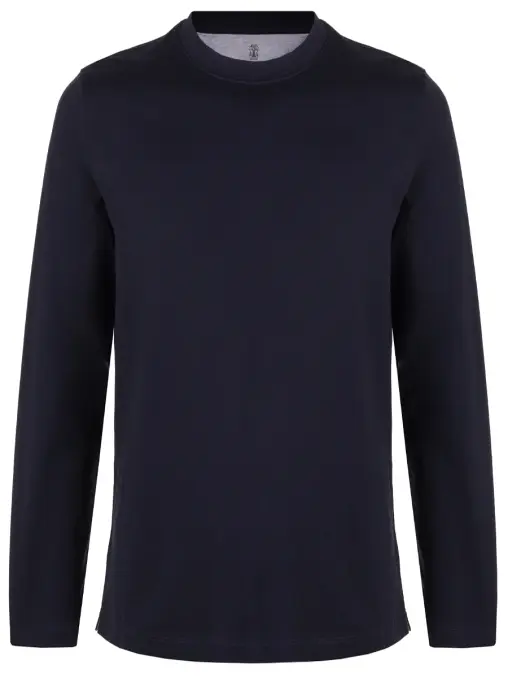 Лонгслив хлопковый BRUNELLO CUCINELLI