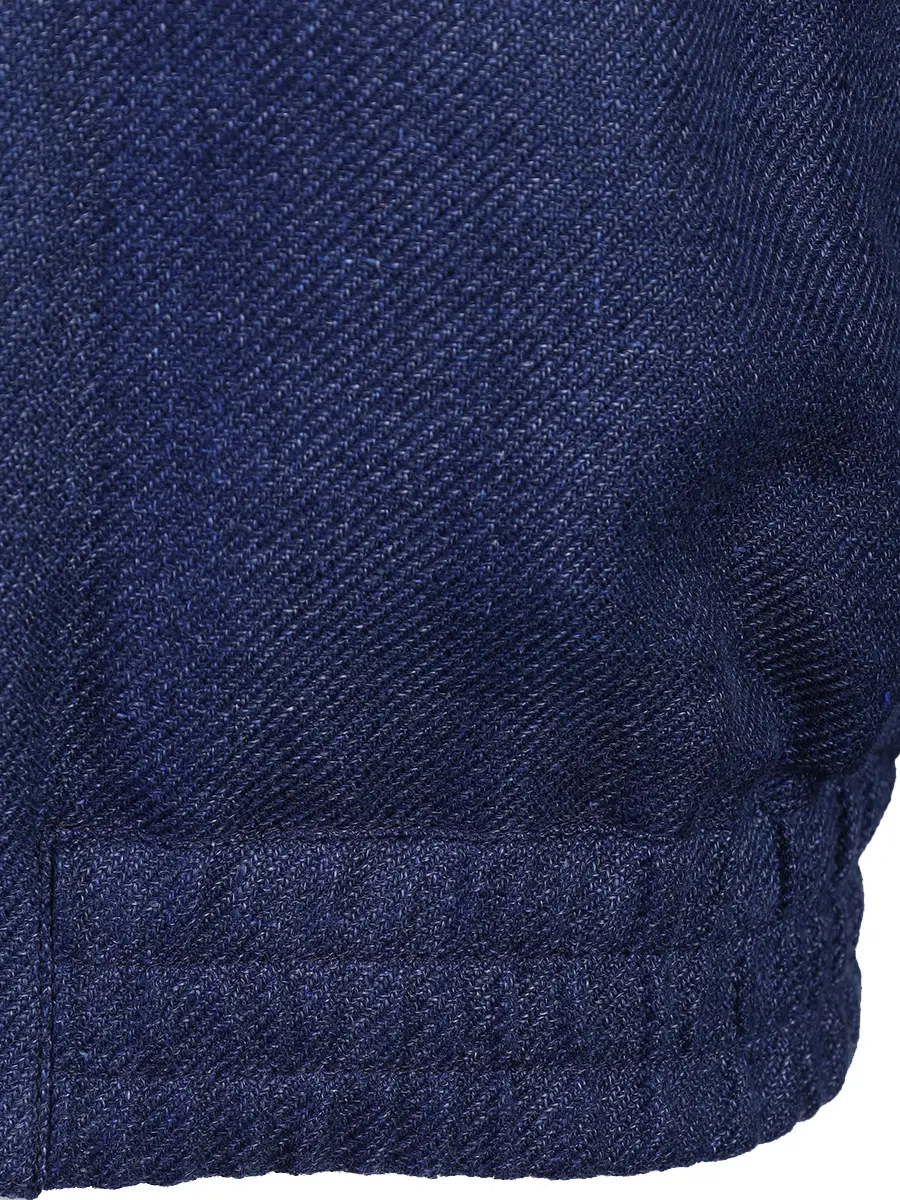 Бомбер изо льна и шерсти