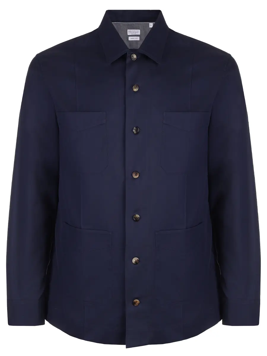 Рубашка Regular Fit хлопковая