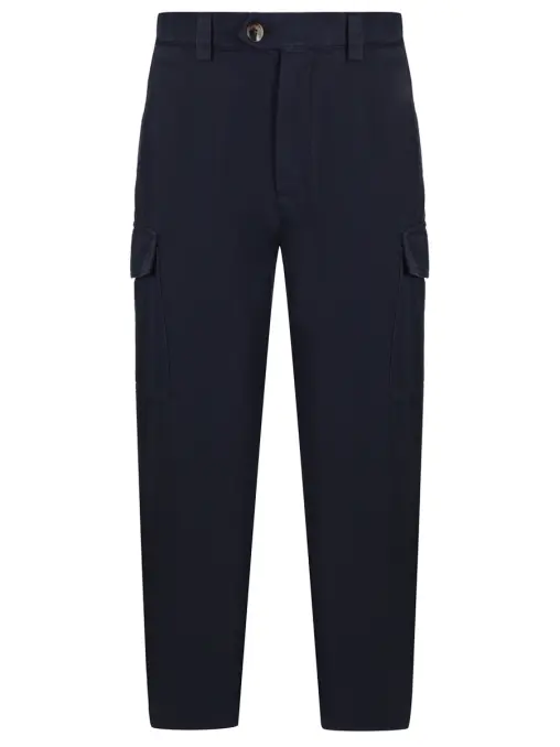 Брюки-карго хлопковые BRUNELLO CUCINELLI