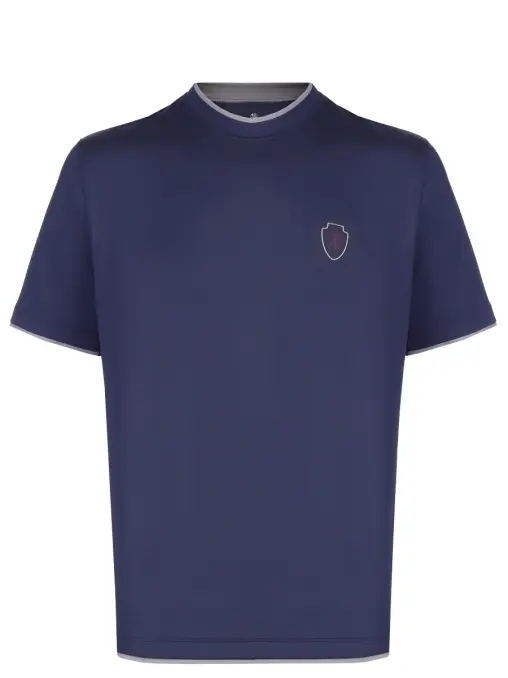 Футболка однотонная BRUNELLO CUCINELLI